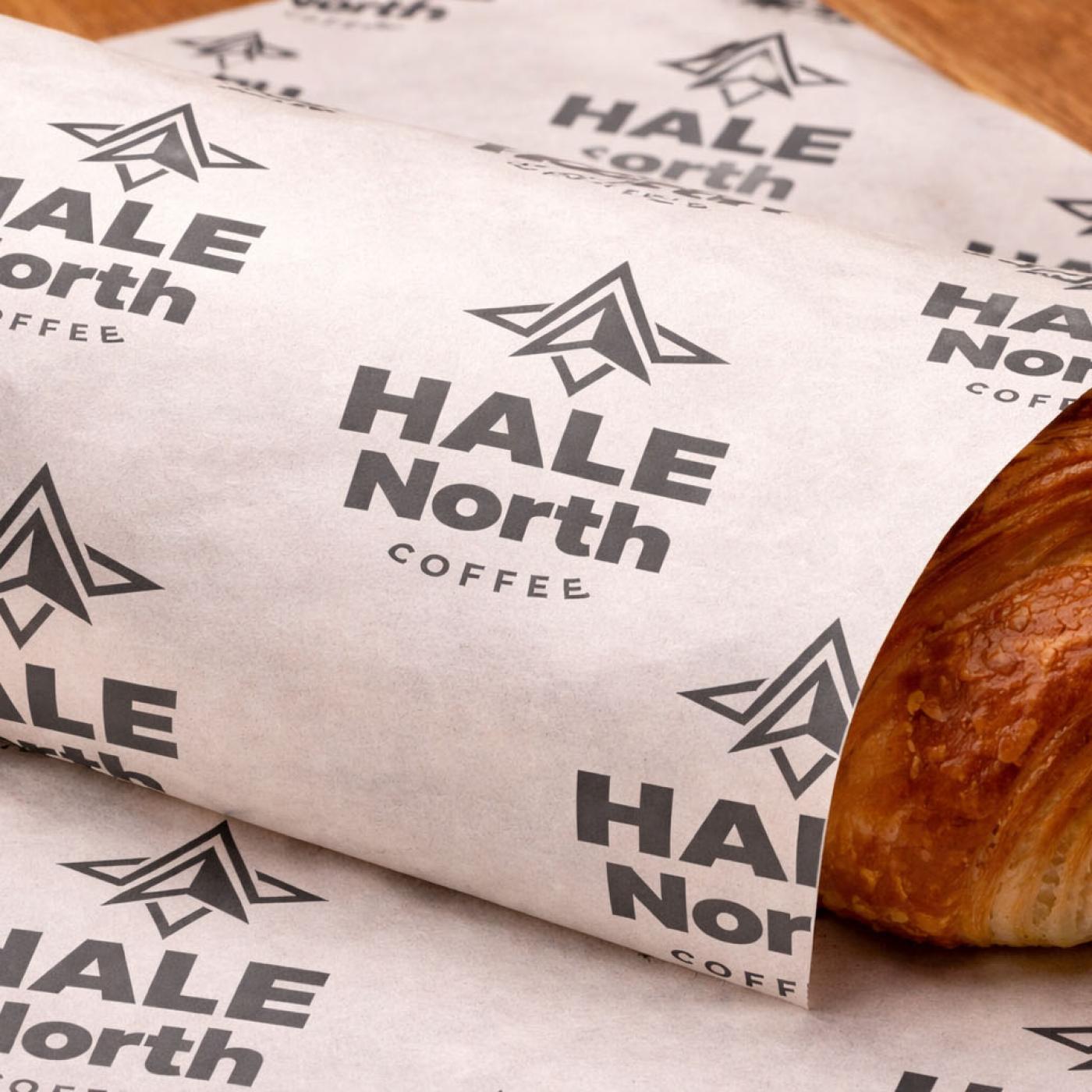 Branded greaseproof in standard and bespoke sheet sizes